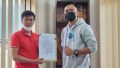 Difasilitasi Kapolres Batubara, Perselisihan Ipda Bimo Dengan Wartawan Fadli Felka Selesai