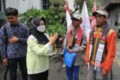 Tim Ekspedisi Sepeda Ontel Keliling Indonesia Singgah Disambut Plt Wali Kota Pematangsiantar