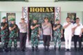 Perkokoh Sinergitas TNI – Polri, Kapolres Simalungun Kunjungi Batalyon Infanteri 122/Tombak Sakti