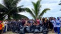 Sambut HUT Ke – 77 TNI AL, Lanal Nias Gelar Gerakan Nasional Laut Bersih Tahun 2022 Secara Serentak