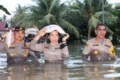 Polres Batubara Salurkan Bantuan Kepada Warga Desa Lubuk Cuik Terdampak Banjir