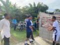 Pertandingan Persahabatan POP Batubara VS Buana Putra FC. Kapolres Batubara Serahkan 100 Zak Semen Untuk Madrasah Al-Insan