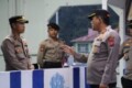 Kapolres Simalungun Pimpin Pengecekan Ops HOPAL TOBA 2023 di Kota Wisata Parapat