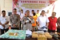Satresnarkoba Polres Langkat Tangkap Dua Kurir Bawa 20 Kg Sabu