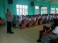 Kapolsek Tanah Jawa Giat  Sosialisasi Bahaya Narkotika di SMA -SMK Yayasan Bina Guna